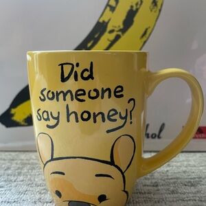 Disney Yellow Mug with Bear Design